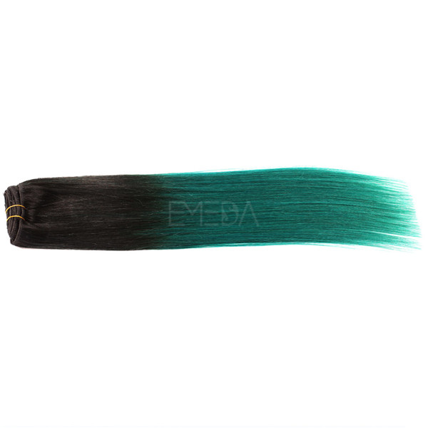 Clip in hair extensions for European people LJ215